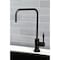 Kingston Brass KS6190NKL Nustudio Sgl-Handle Cold Water Filtration Faucet, Matte Blk KS6190NKL - alternate 5